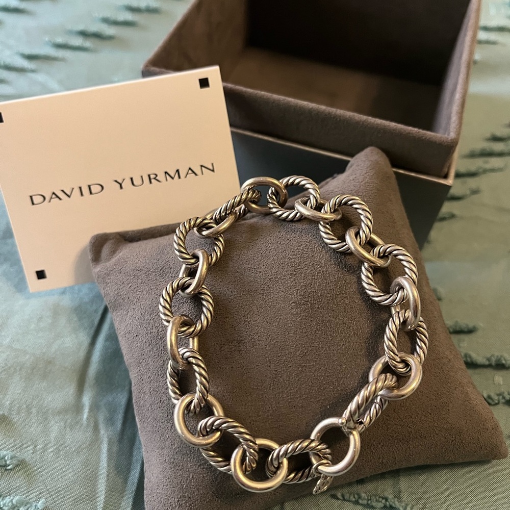 LIKE NEW!! Davin Yurman Oval Chain Bracelet